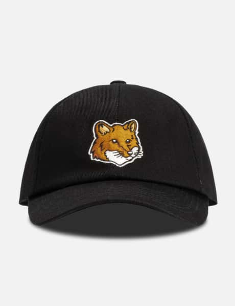 Maison Kitsuné Large Fox Head Embroidery 6p Cap
